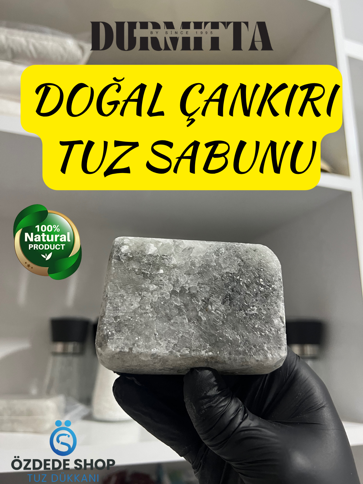 Tuz Sabunu Saf Kristal